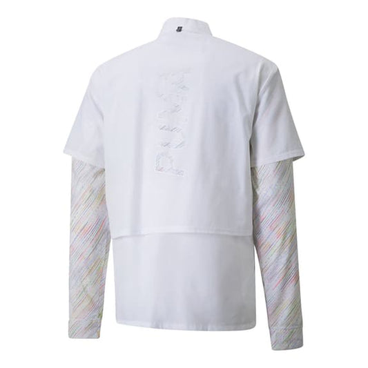 PUMA Ultra Running Jacket Mens Training Track Top 520854-02