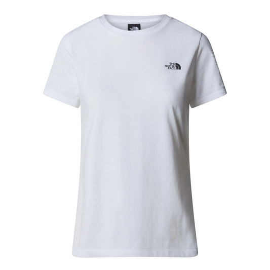 THE NORTH FACE W SS SD SLIM TEE TNF WHITE NF0A87NHFN41