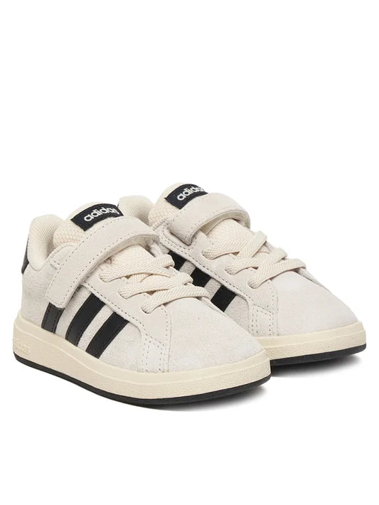 ADIDAS GRAND COURT 00S EL WONWHI/CBLACK/FTWWHT JR0778