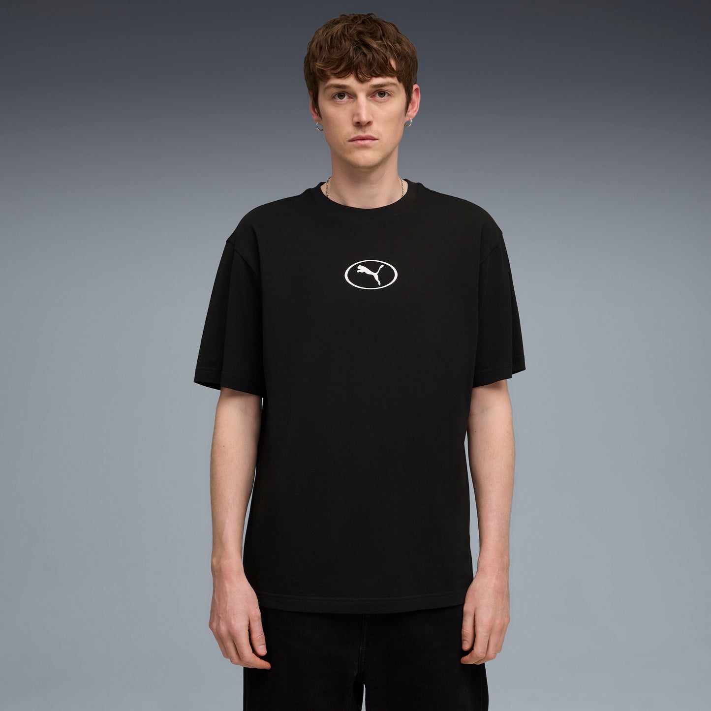 PUMA SPORT RELAXED GRAPHIC TEE BLACK 688242-01