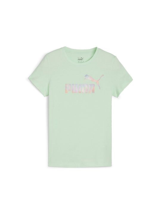 PUMA ESS+ SUMMER DAZE TEE G FRESH MINT 680250-88