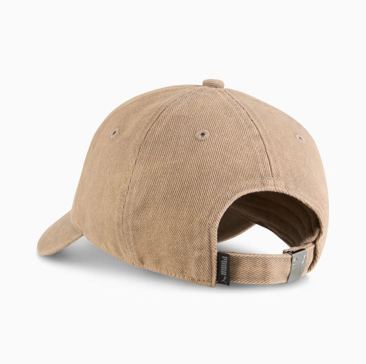 PUMA WARDROBE ESS METAL DAD CAP BROWN 025968-03