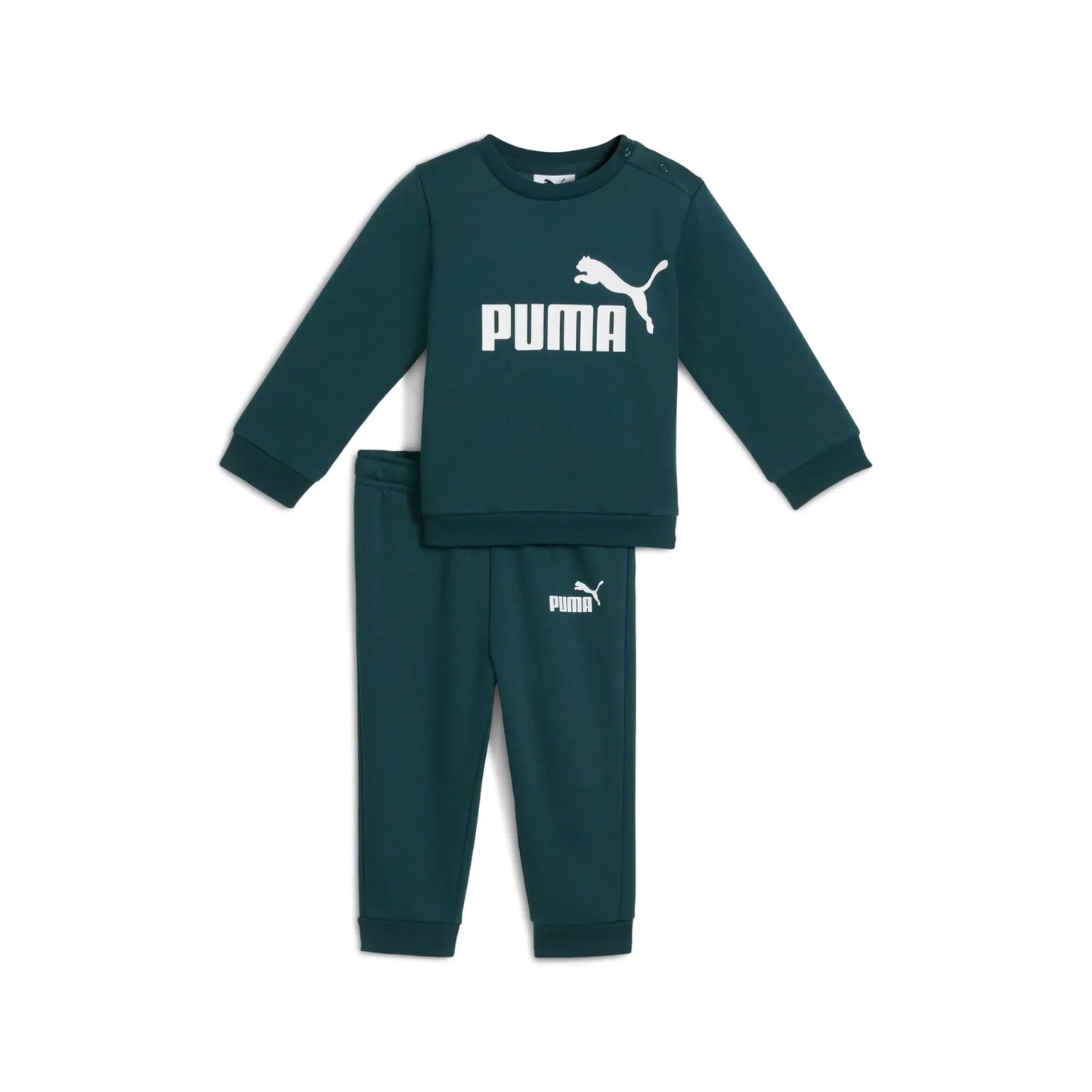 PUMA MINICATS ESS CREW SET FL INF GREEN 686280-75