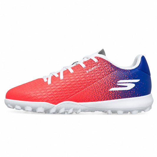 Skechers JR Youth TF – Scarpe da calcetto bambino corallo in pelle sintetica – 252165L-BBLP