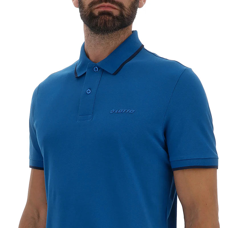LOTTO POLO SANREMO MYKONOS BLUE/NAVY BLUE 222278-D6L