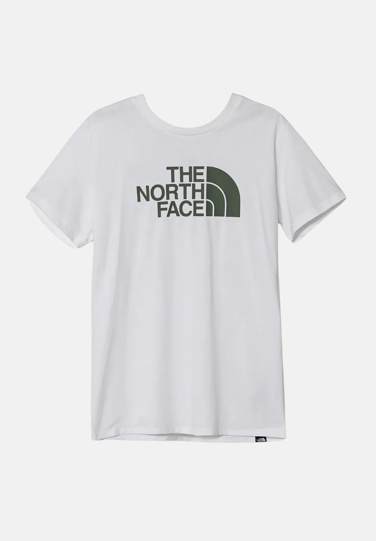 THE NORTH FACE B S/S EASY TEE TNF WHITE/DUCK GREEN NF0A8DRN9ZN1