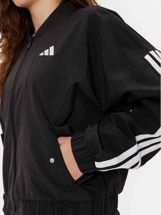 ADIDAS W 3S WV BOMBER BLACK/WHITE JD5317