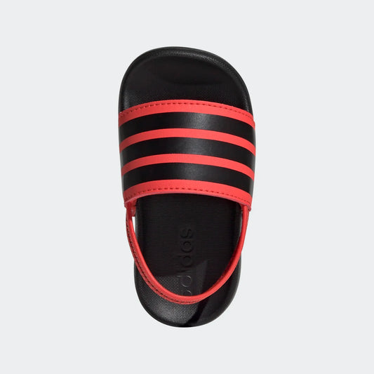 ADIDAS ADILETTE ESTRAP I BRIRED/CBLACK/CBLACK JR5324