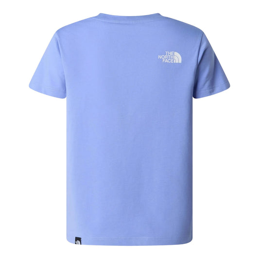 The North Face Teen Easy SS Tee Periwinkle Glow