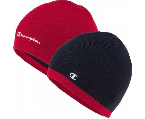 BEANIE CAP REVERSIBILE BLU-ROSSO 804673-BS501