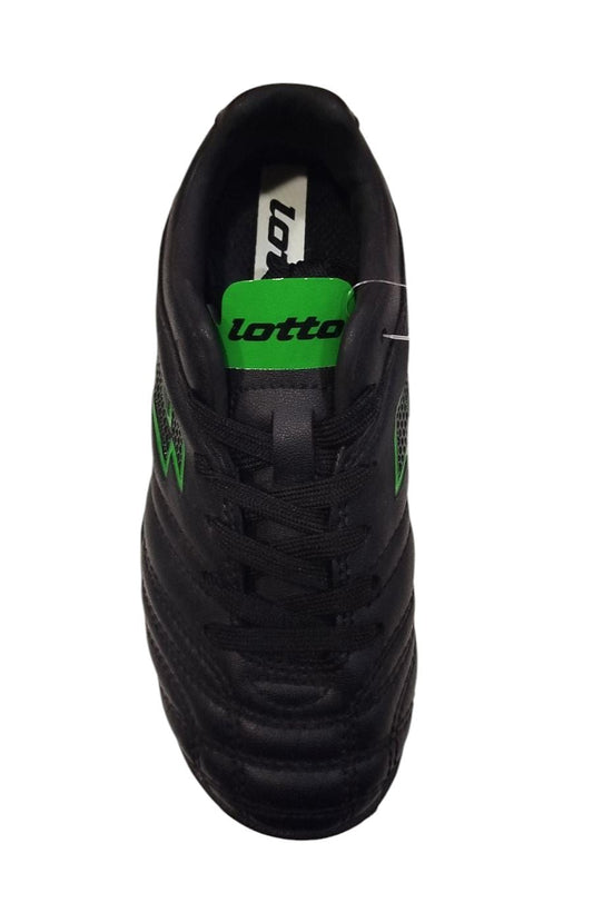 JUNIOR INDOOR STADIO 705 ID JR ALL BLACK/ALL BLACK/SPRING GREEN 219710-AS7