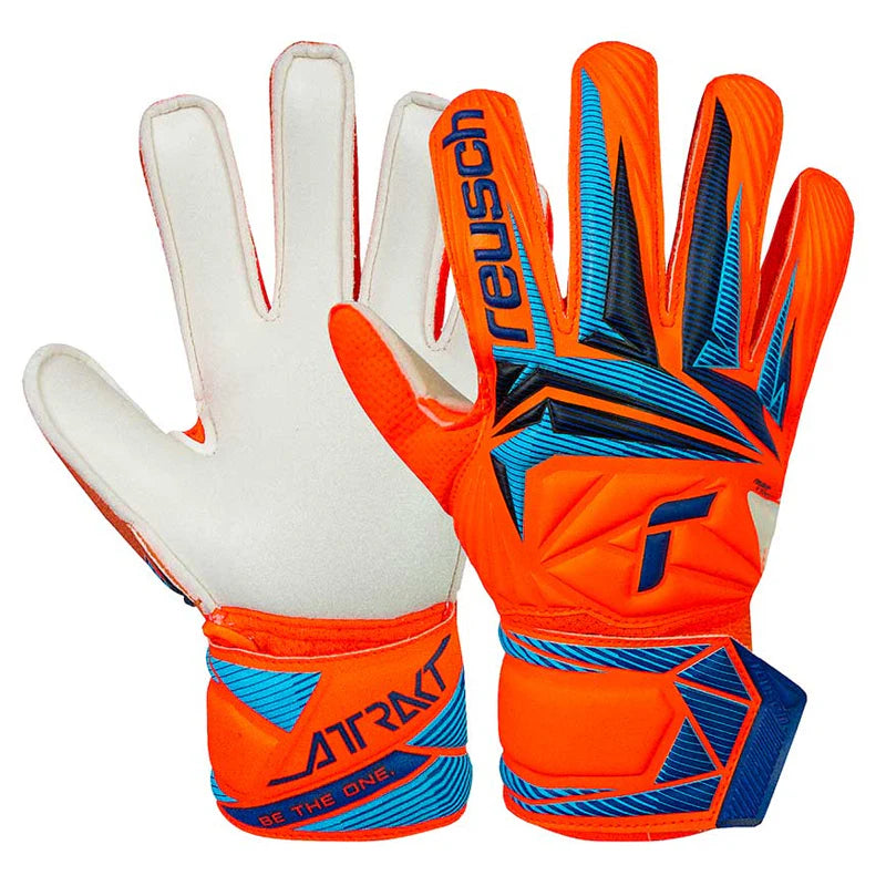 Reusch Goalkeeper Gloves Reusch Attrakt Solid Junior 5672516-2290