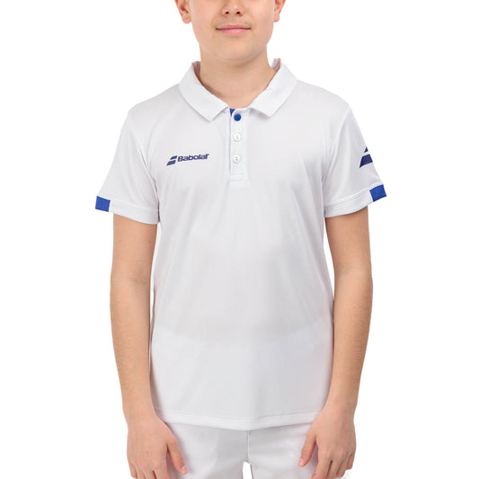 Babolat Play Polo Boy White/White 3BP2021-1000