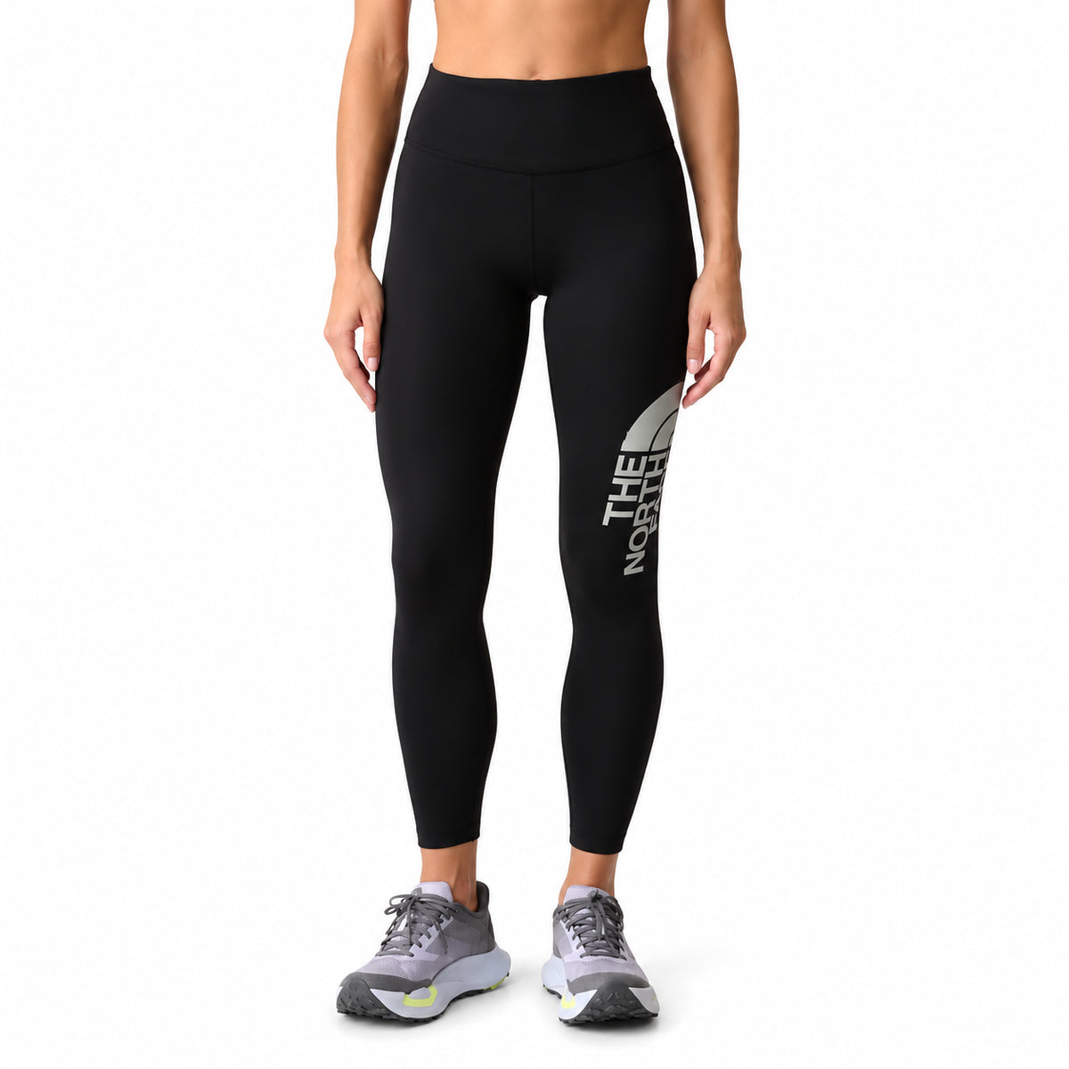 The North Face Flex 25IN Tight Graphic NF0A8J9DJK31 – Nero | Leggings da donna in poliestere, pantaloni per outfit sportivi e tempo libero quotidiano.