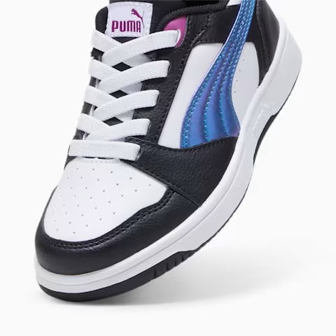 PUMA REBOUND V6 LO BOUNCY SKY AC PS PUMA WHITE-MAGENTA GLEAM-PUMA BLACK 399650-01
