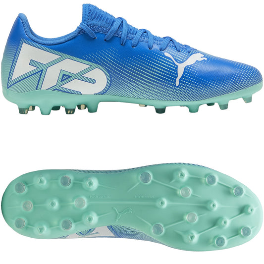 PUMA FUTURE 7 PLAY MG HYPERLINK BLUE-MINT-PUMA WHITE 107941-01