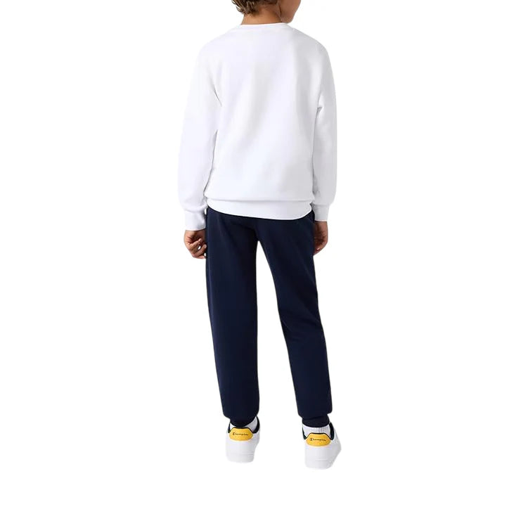 CHAMPION CREWNECK SWEATSUIT WHT/NNY 307263-WW001