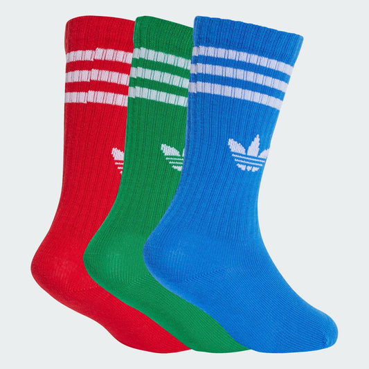 ADIDAS AOR CREW SOCK 3P BETSCA/BLUE/GREEN JJ1991