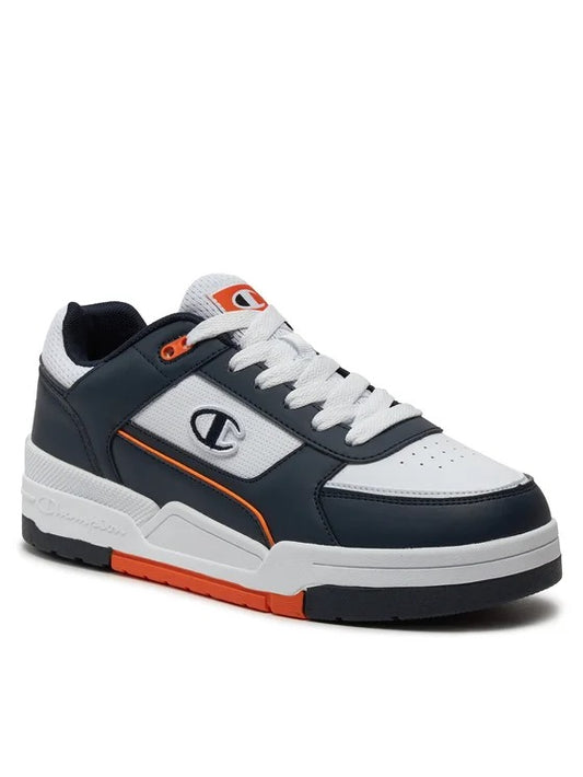 CHAMPION RD18 HERITAGE LOW LOW CUT SHOE NNY/WHT/ORANGE S22030-BS507