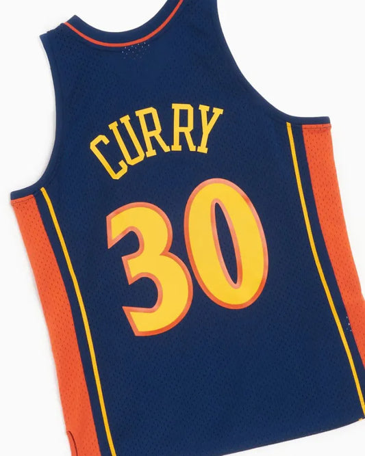 Mitchell & Ness NBA SWINGMAN ROAD JERSEY WARRIORS 2009 STEPH CURRY SMJYGS18170-GSWNAVY09SCU