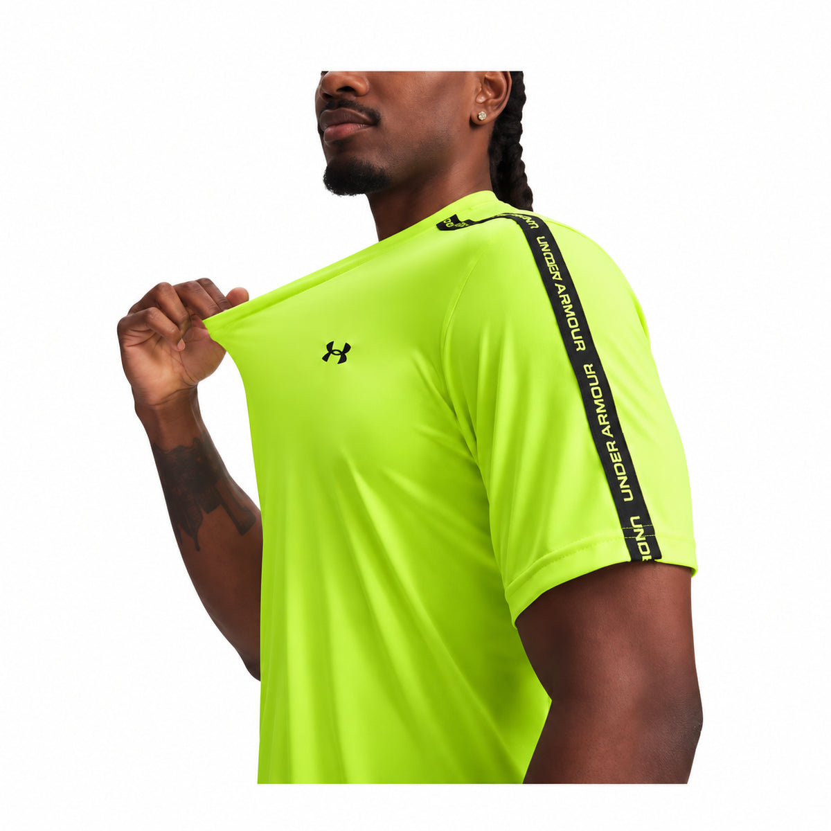 Under Armour T-Shirt UA Tech Taping 6012356-394 – Verde Fluo
