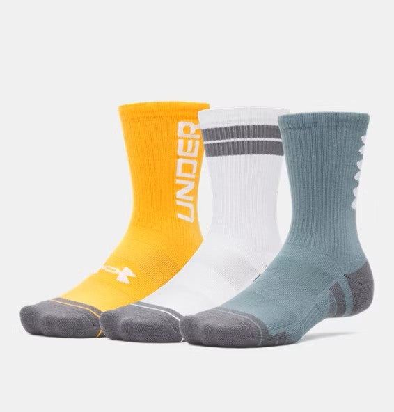UNDER ARMOUR PERF TECH NOV 3PK CREW 1379515-587
