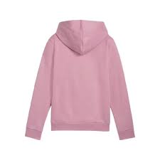 PUMA ESS+ SCRIPT METALLIC HOODIE FL G MAUVED OUT 682780-48