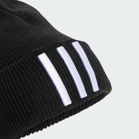 ADIDAS 3S BEANIE BLACK/WHITE IT4639