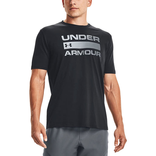 UNDER ARMOUR TEAM ISSUE WORDMARK SS BLK/RHG 1329582-001