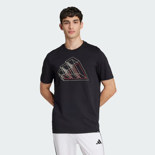 ADIDAS M T FILL TEE BLACK JJ3866