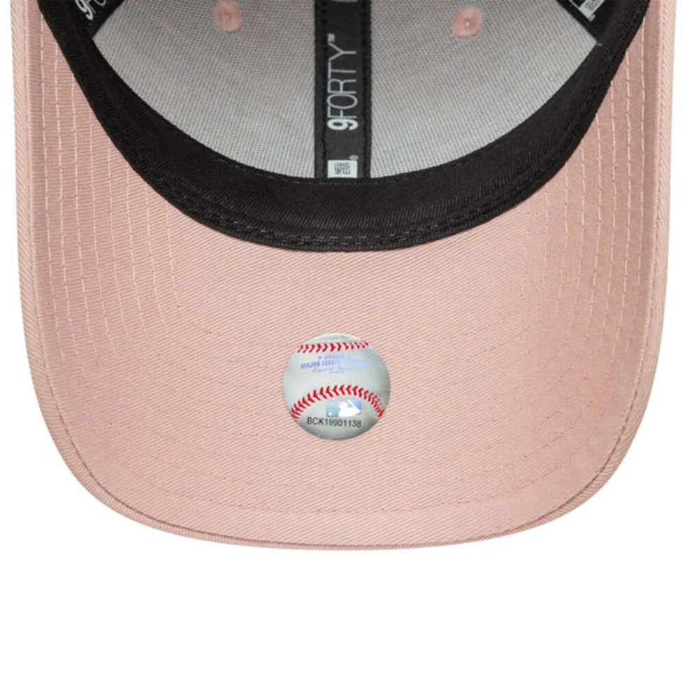 NEW ERA 9FORTY New York Yankees MLB metallic rosa pastello 60759077