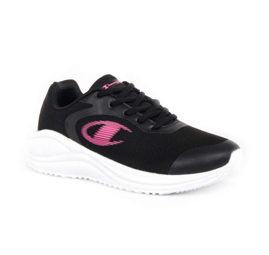 CHAMPION SYPHON ENGAGE MESH G GS LOW CUT SHOE NBK/FUCSIA S32922-KK004