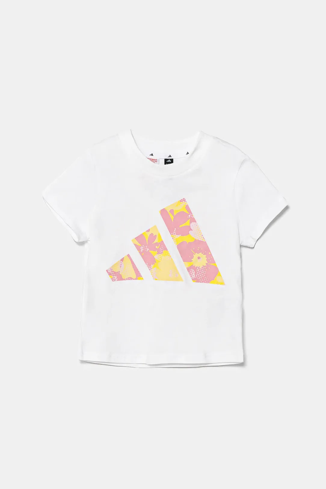 ADIDAS JG FLWR T WHITE/MULTCO JI6220