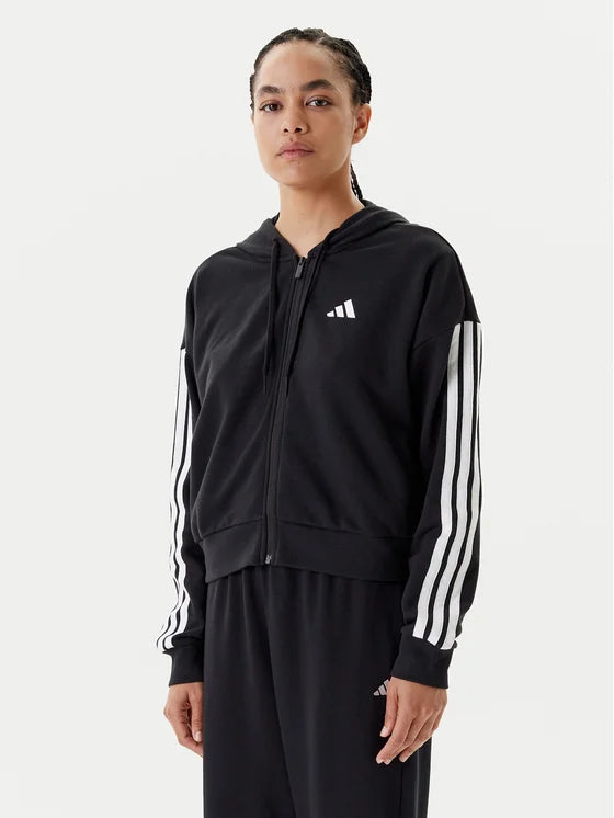ADIDAS Felpa con cappuccio adidas Essentials Donna 3-Stripes JE0052