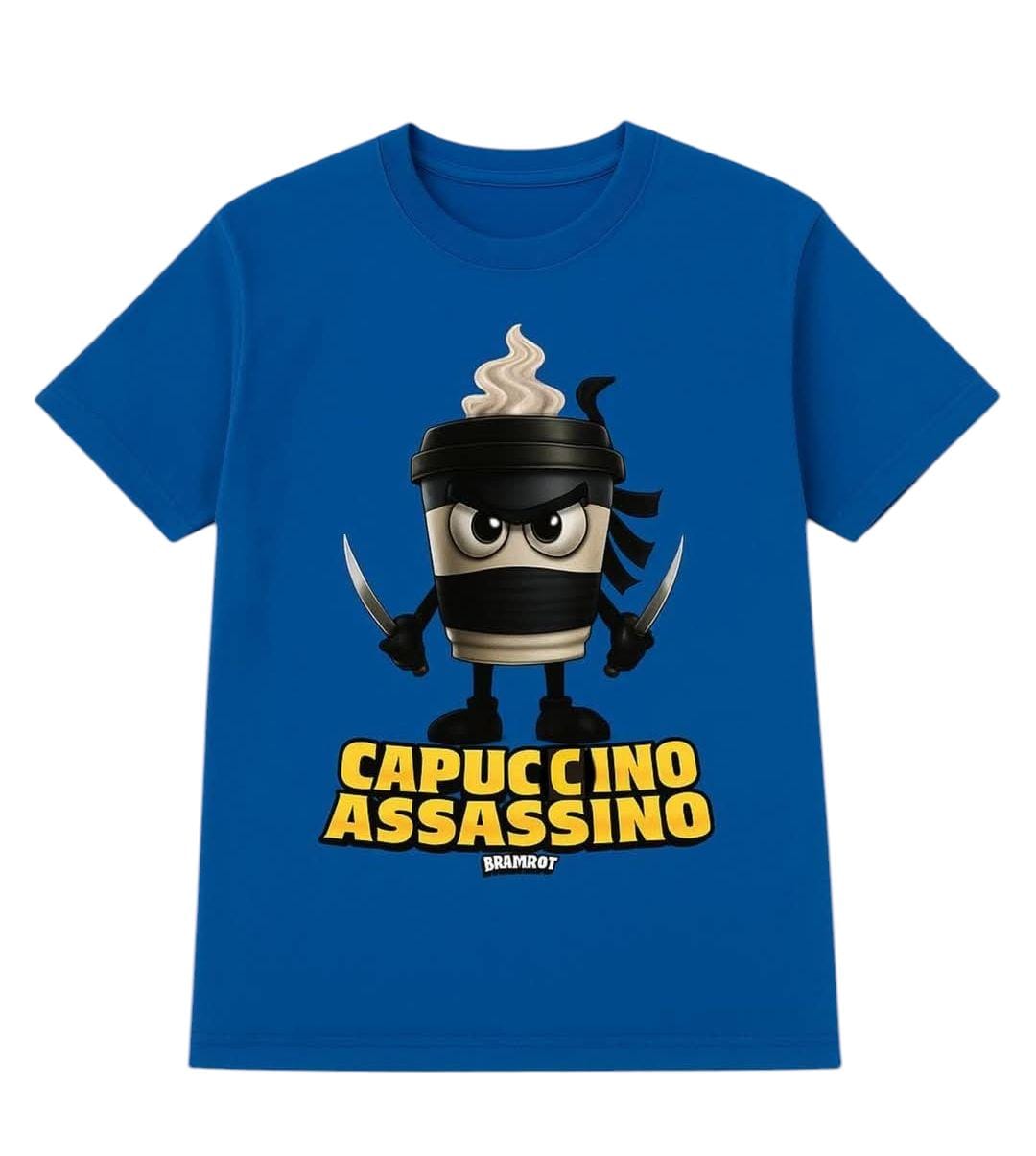 Brainrot T-SHIRT CAPUCHINO ASSASSINO S6IBJBTH003-130