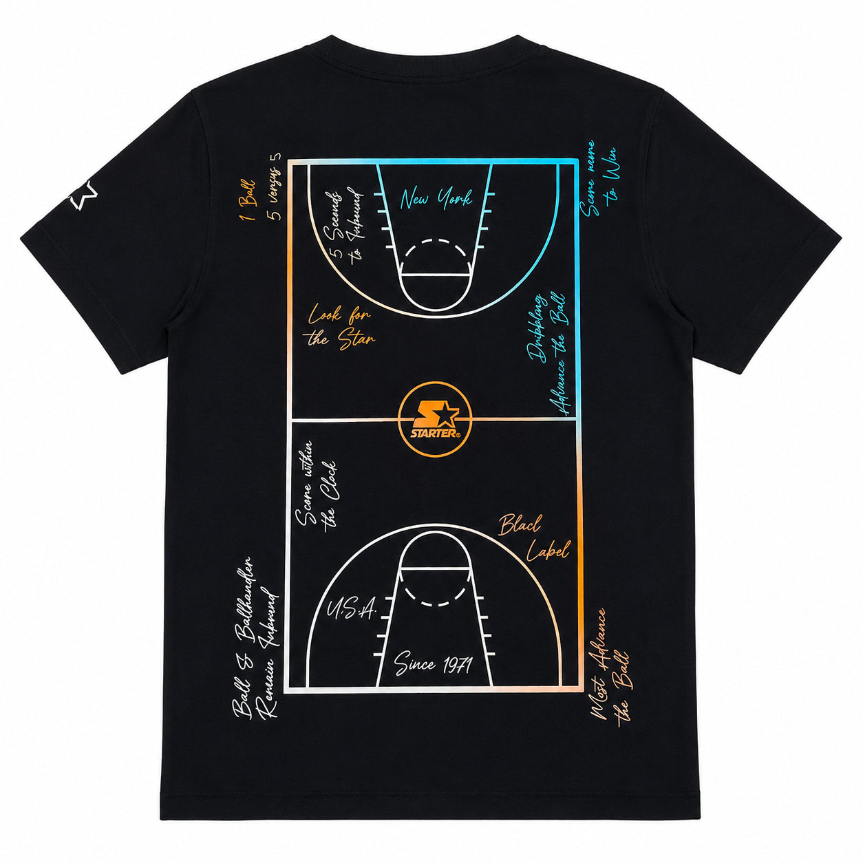 Starter MAGLIA M/M NERO 1617 UB ST