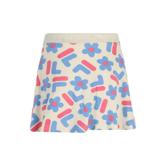 FILA LANDENSBERG AOP SKIRT INCL. SHORTS ANTIQUE WHITE F FLOWER AOP FAK0318-13296