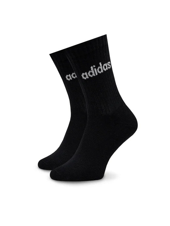 ADIDAS C LIN CREW 3P MGREYH/WHITE/BLACK IC1302