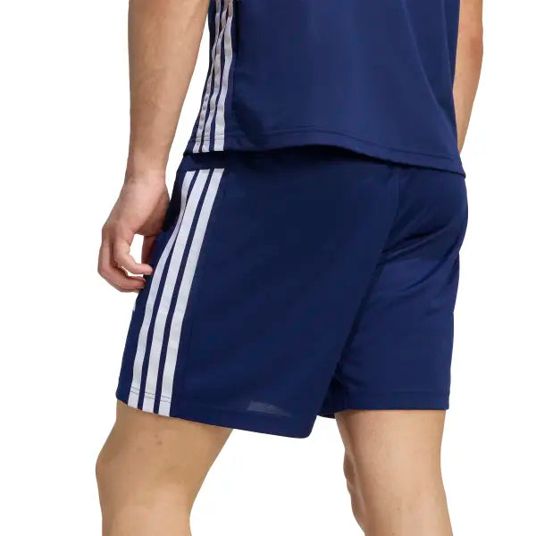 adidas Adicolor Poly KD0694 – Dark Blue | Shorts uomo in poliestere, pantaloncini blu scuro per outfit sportivi casual per il tempo libero ogni giorno