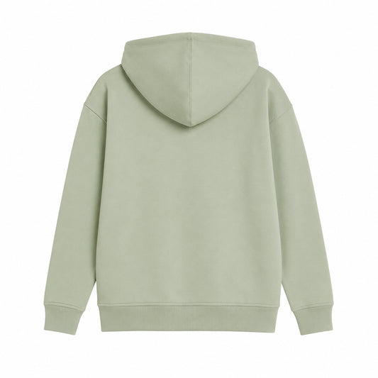 New Balance French Terry Small Logo Hoodie LAKG0056-SRV | Bambina | Silver Moss
