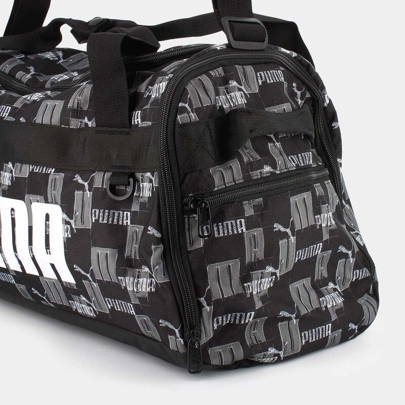PUMA CHALLENGER DUFFEL BAG S BLACK-LOGO AOP 079530-19