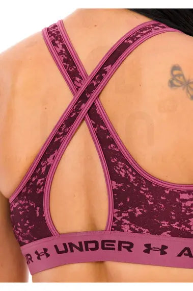 UNDER ARMOUR CROSSBACK MID PRINT 1361042-659