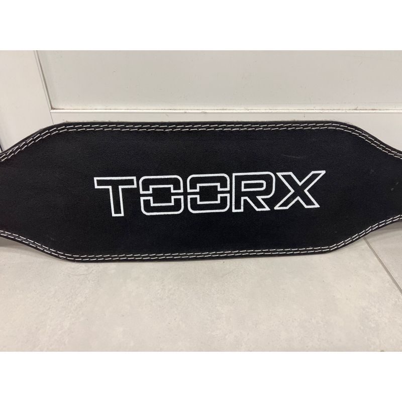 TOORX Cintura sollevamento pesi cuoio h 15 cm. CC-15