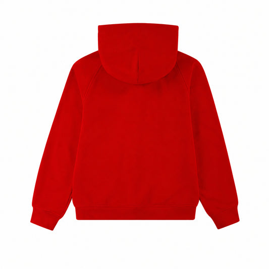Jordan Brooklyn Full Zip Hoodie – Felpa Bambino Rossa