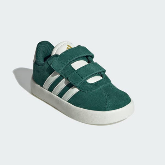 ADIDAS VL COURT 3.0 CF I CGREEN/OWHITE/GOLDMT ID9161