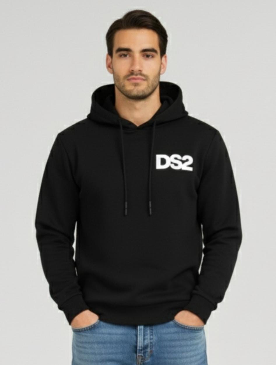 DS2 FELPA CAPPUCCIO 100% COTONE FW25227