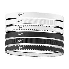 NIKE CLASSIC HEADBANDS 6PK WH/BK/WH N1011927189OS
