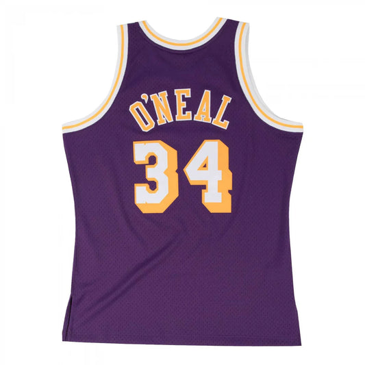 Mitchell & Ness NBA SWINGMAN ROAD JERSEY LAKERS 1996 SHAQUILLE O'NEAL SMJYGS18178-LALPURP96SON
