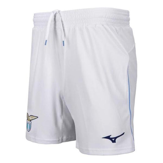 Mizuno Home Short Lazio Jr pantaloncino bianco bambini/ragazzi stagioni 22/23 P2EB2U0401