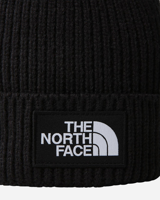 THE NORTH FACE KIDS TNF BOX LOGO CUFFED BEANIE TNF BLACK NF0A7WGCJK31